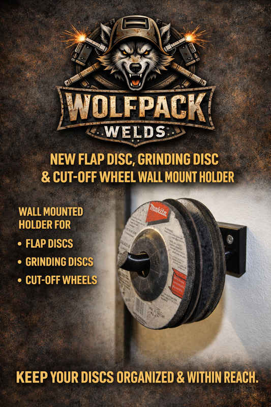 Cut off wheel, grinding disc wall mount